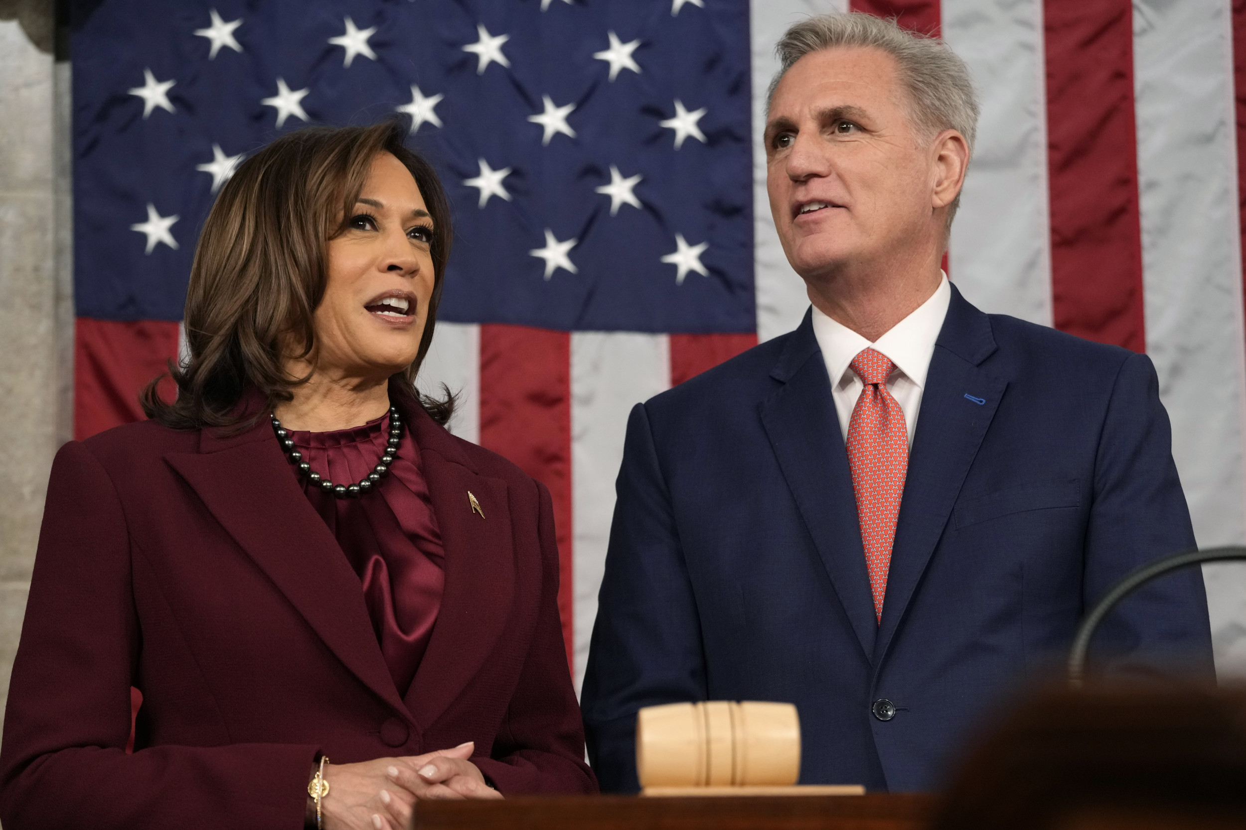 Kevin McCarthy Says He Has 'Respect' for What Kamala Harris Did Monday