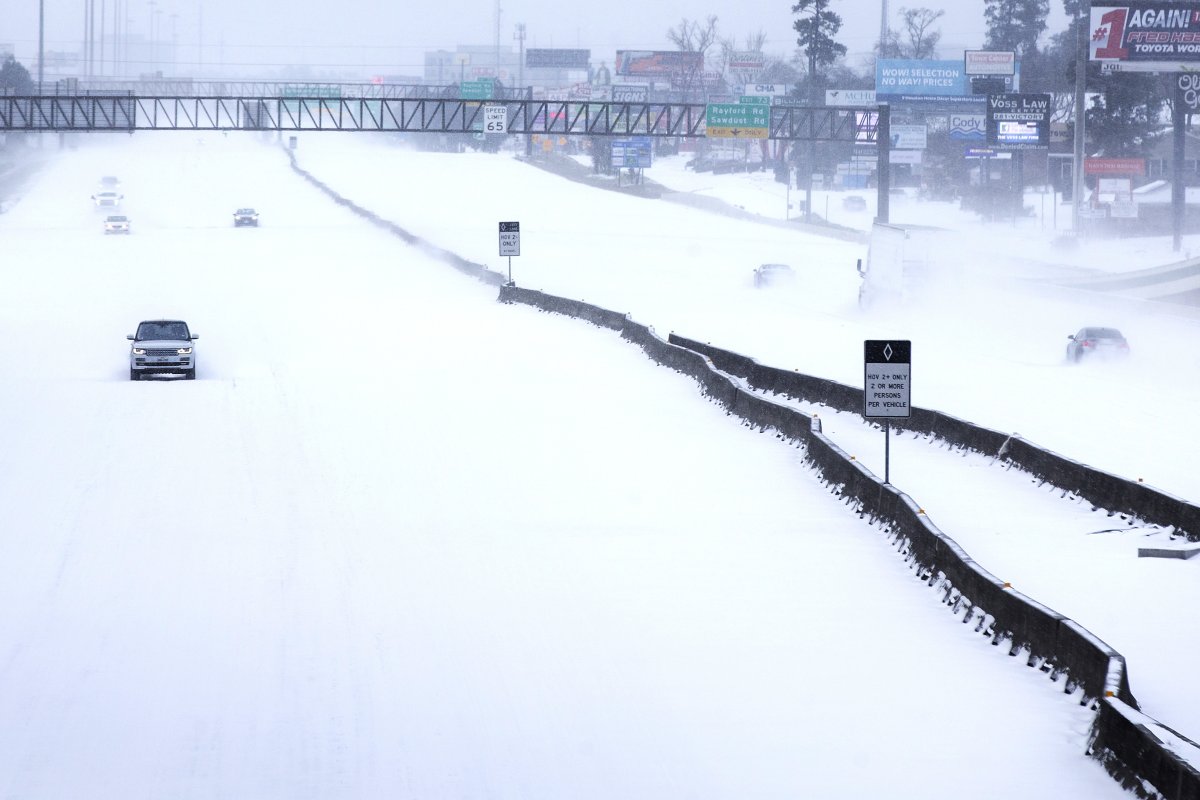 Snow Road Texas