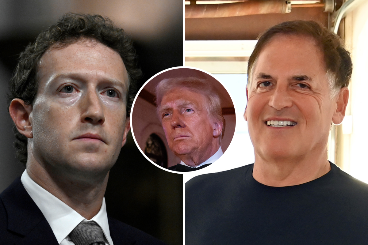 Zuckerberg, Trump, Cuban