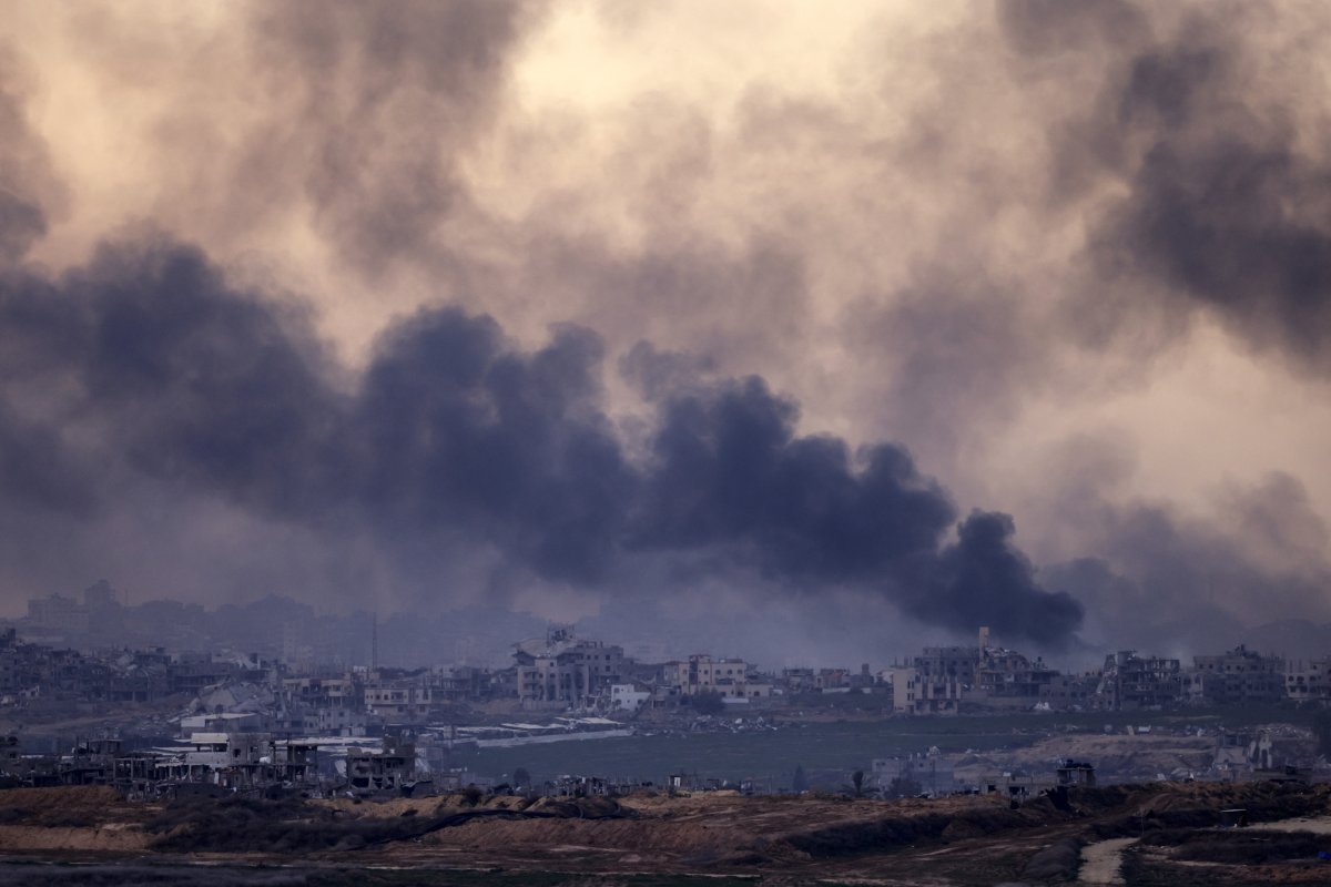 Israel, bombs, northern, Gaza, Strip, January, 2025