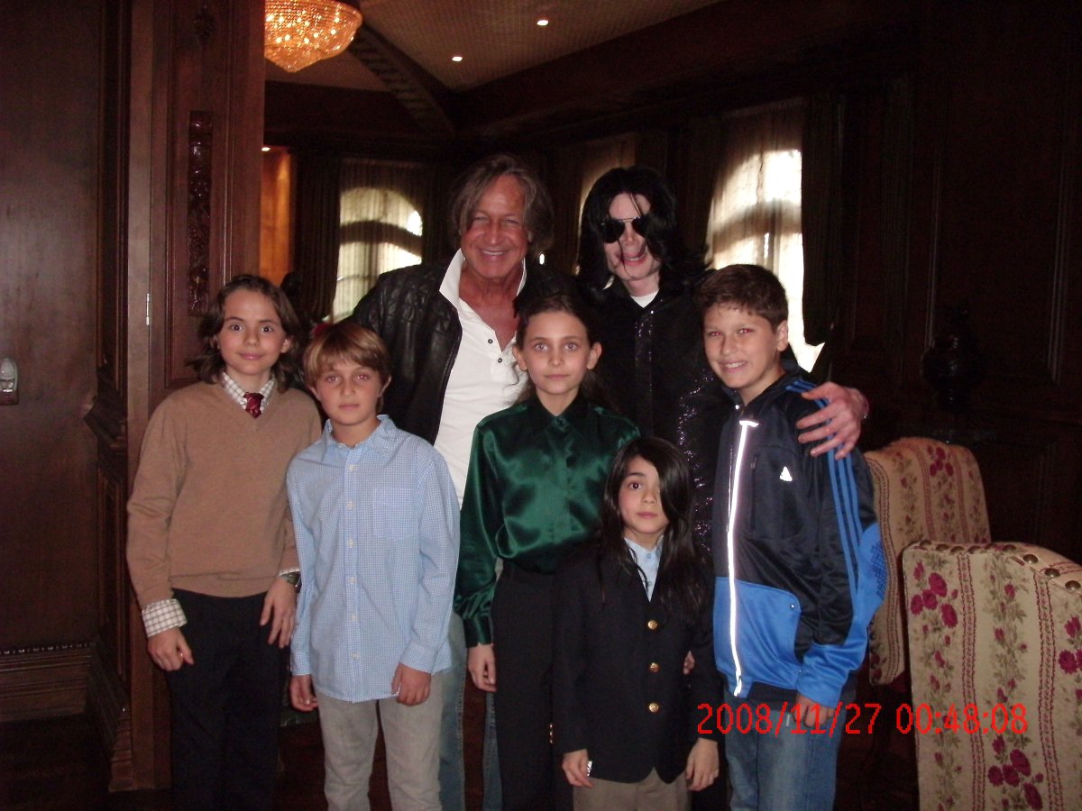 Michael Jackson and children