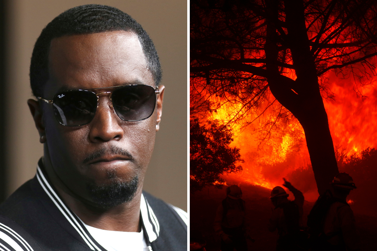 Palisades Fire, Diddy home