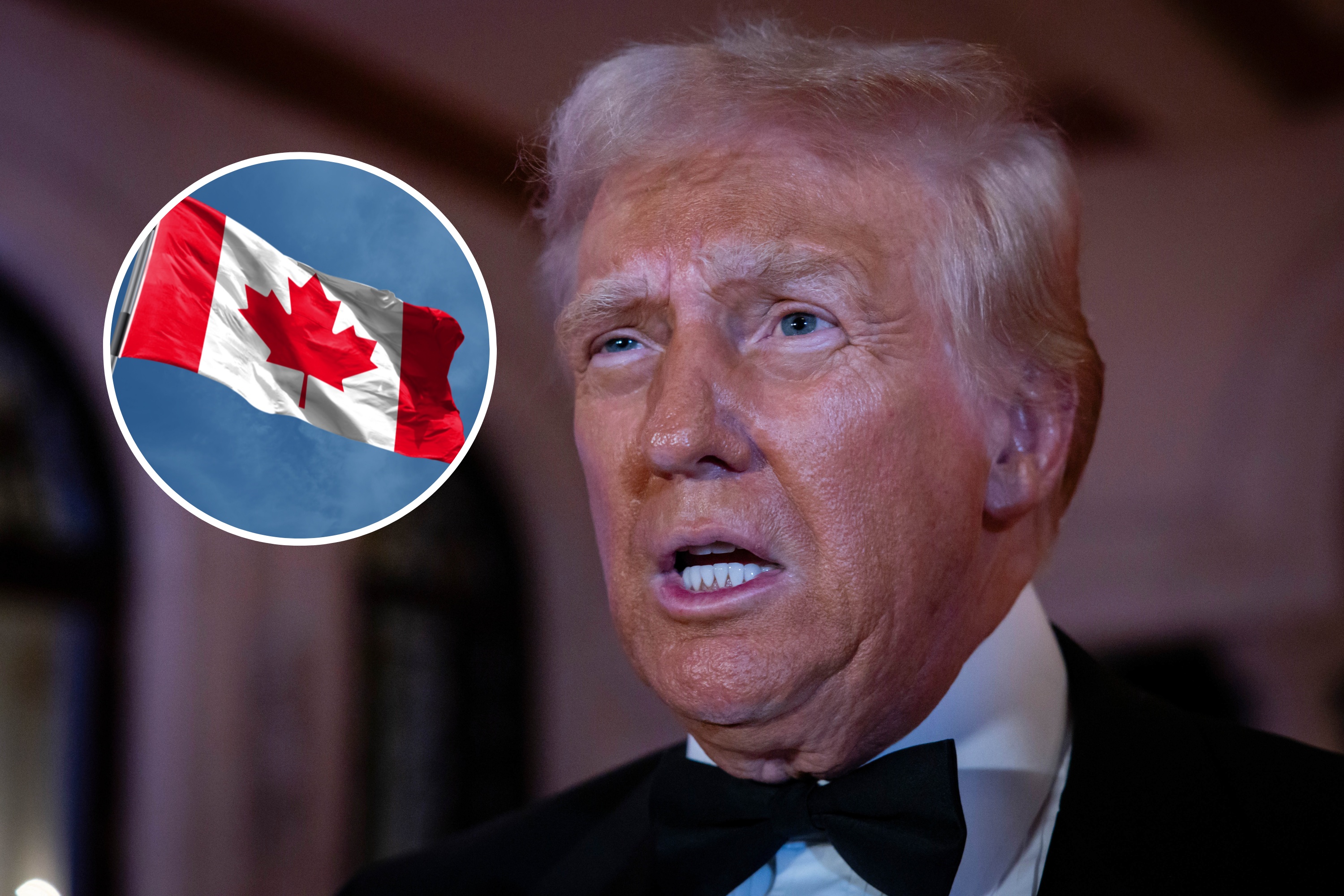 Donald Trump Takes a Swipe at Canada in New Posts