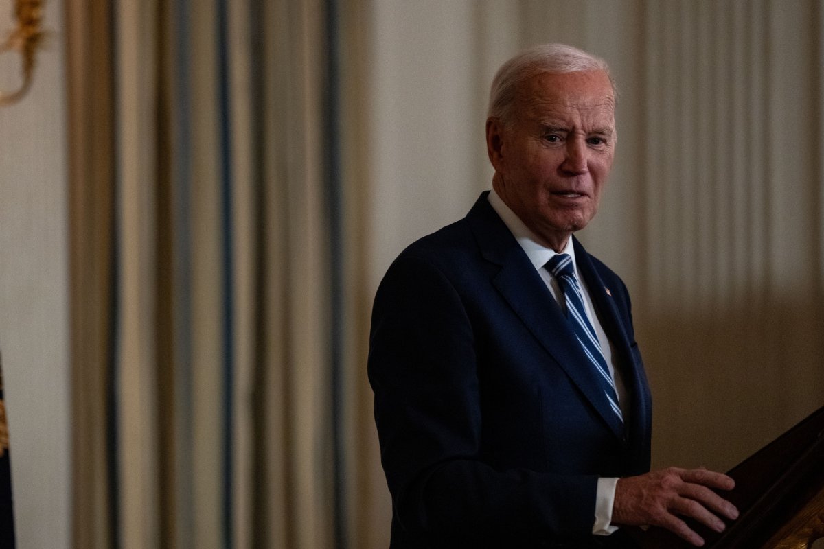 Joe Biden speaks at reception 