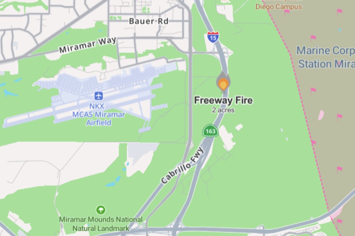 Freeway Fire