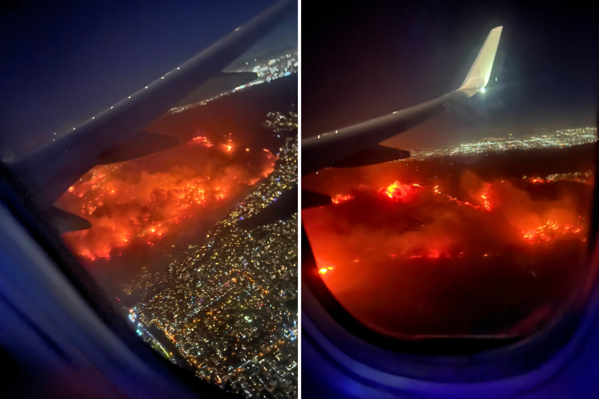 Wildfires from above