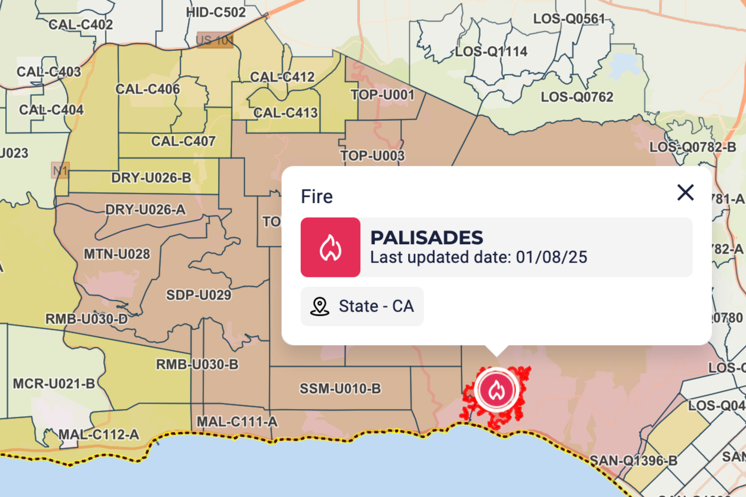 California Wildfire Emergency Mass Evacuation Underway