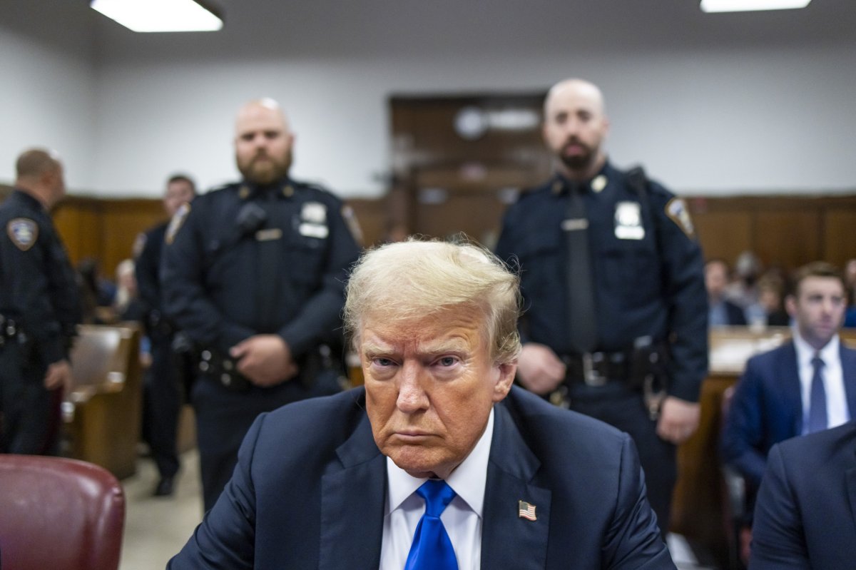 Trump at trial