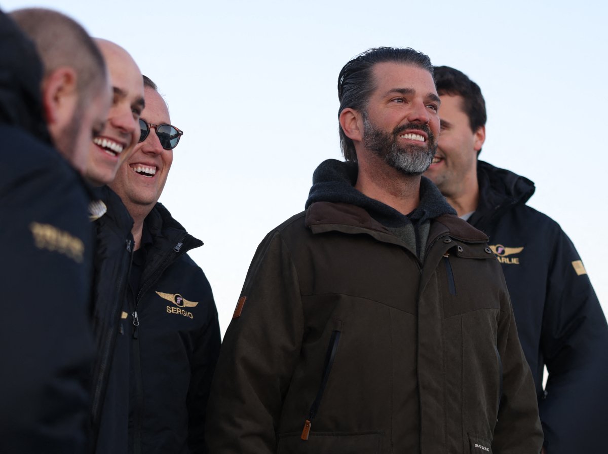 Donald Trump Jr in Greenland