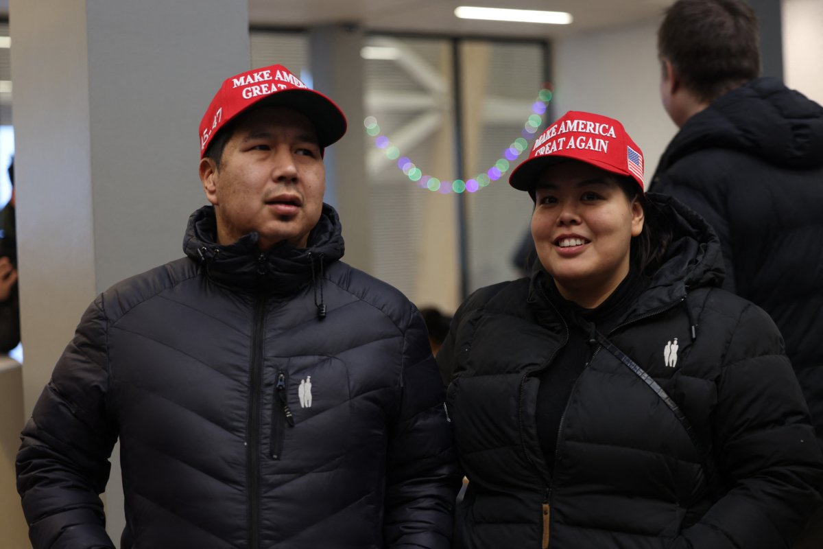 MAGA hats for Donald Trump Jr Greenland