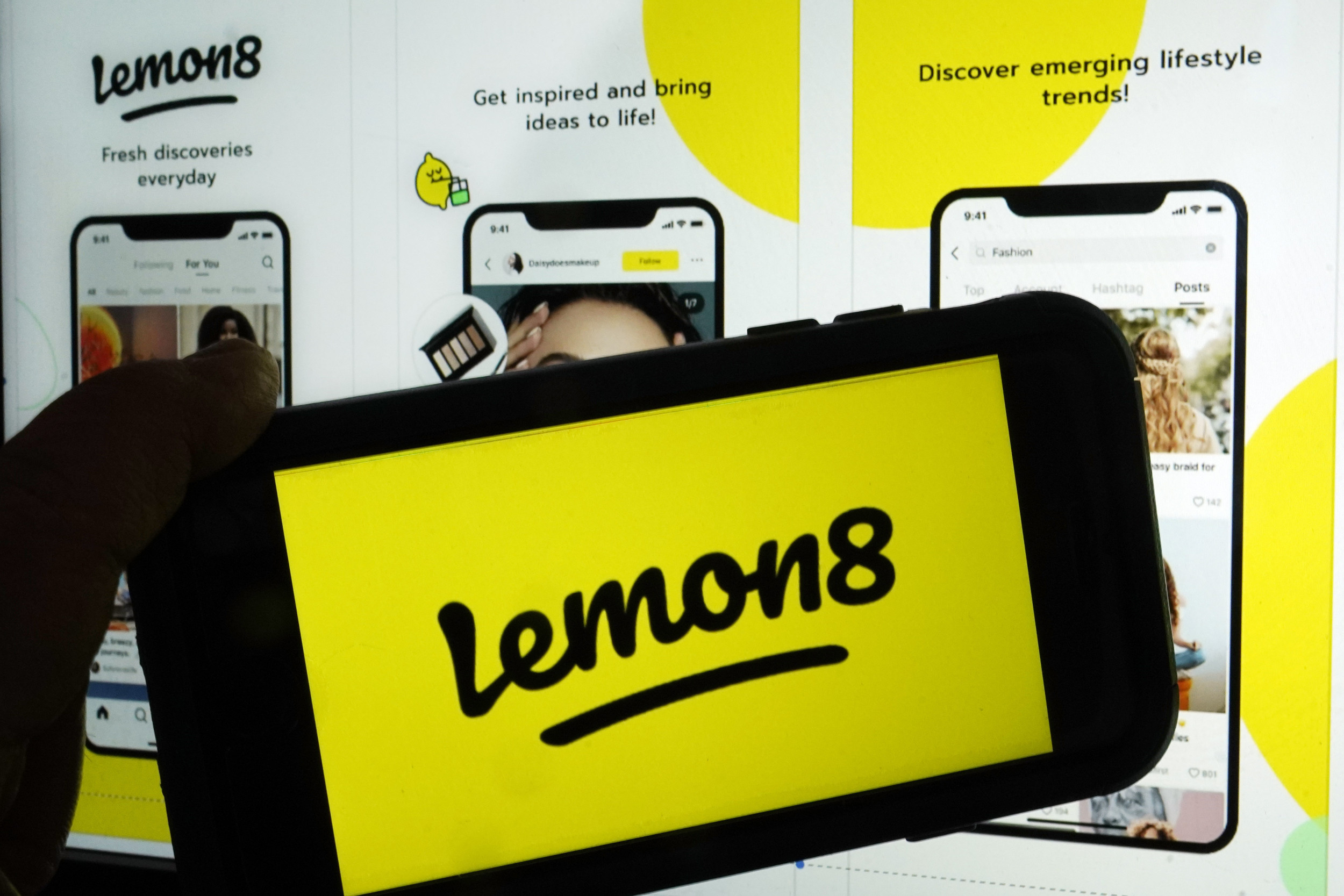 Video Sharing Alternative Lemon8 Gains Traction Amid TikTok Ban Threat Newsweek