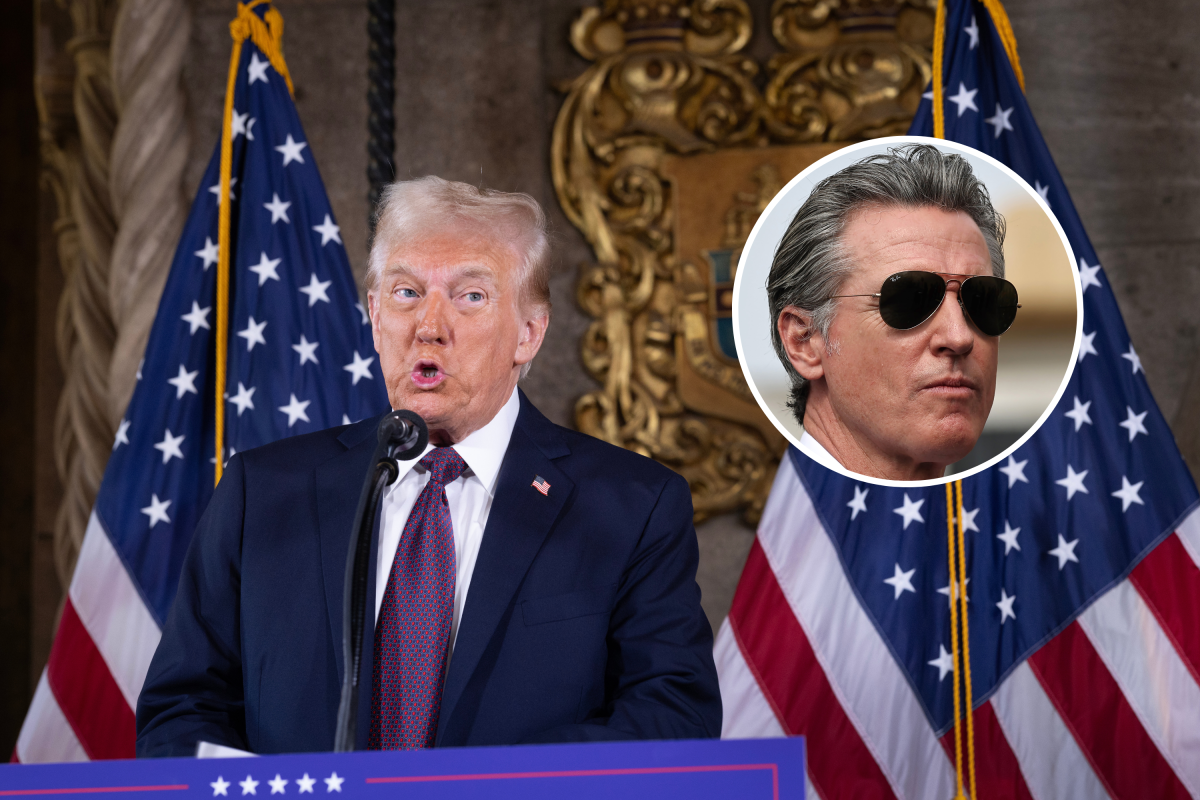 Trump and Newsom