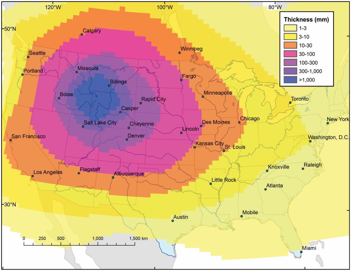 Yellowstone eruption