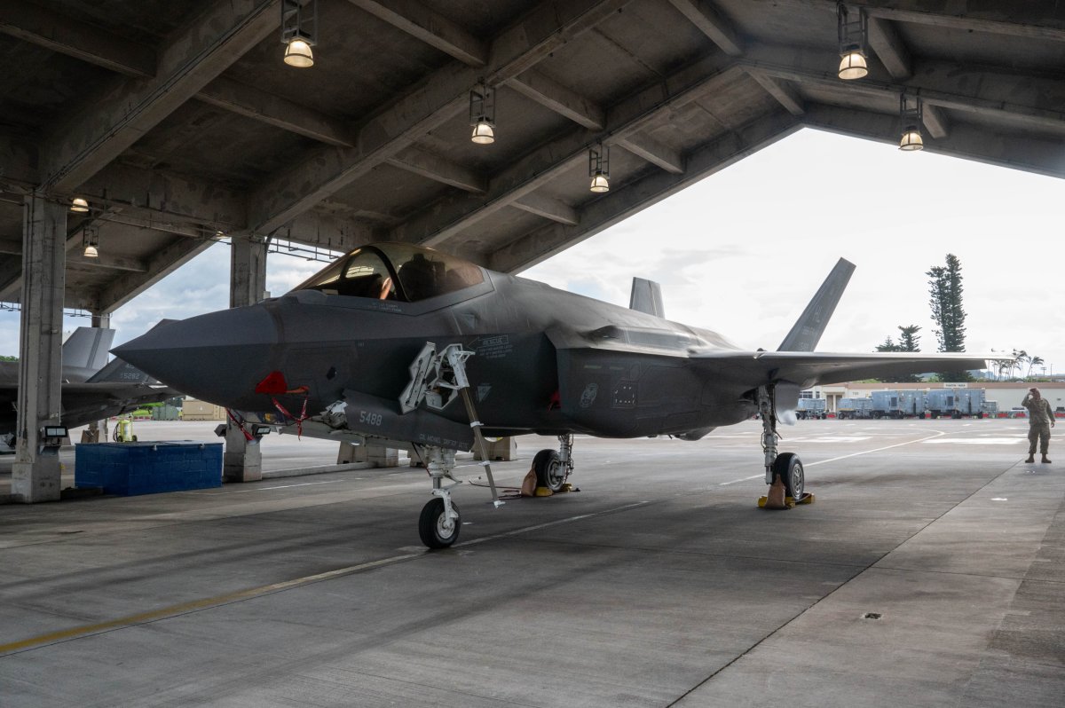 U.S. F-35A Fighter Jet Deploys at Kadena