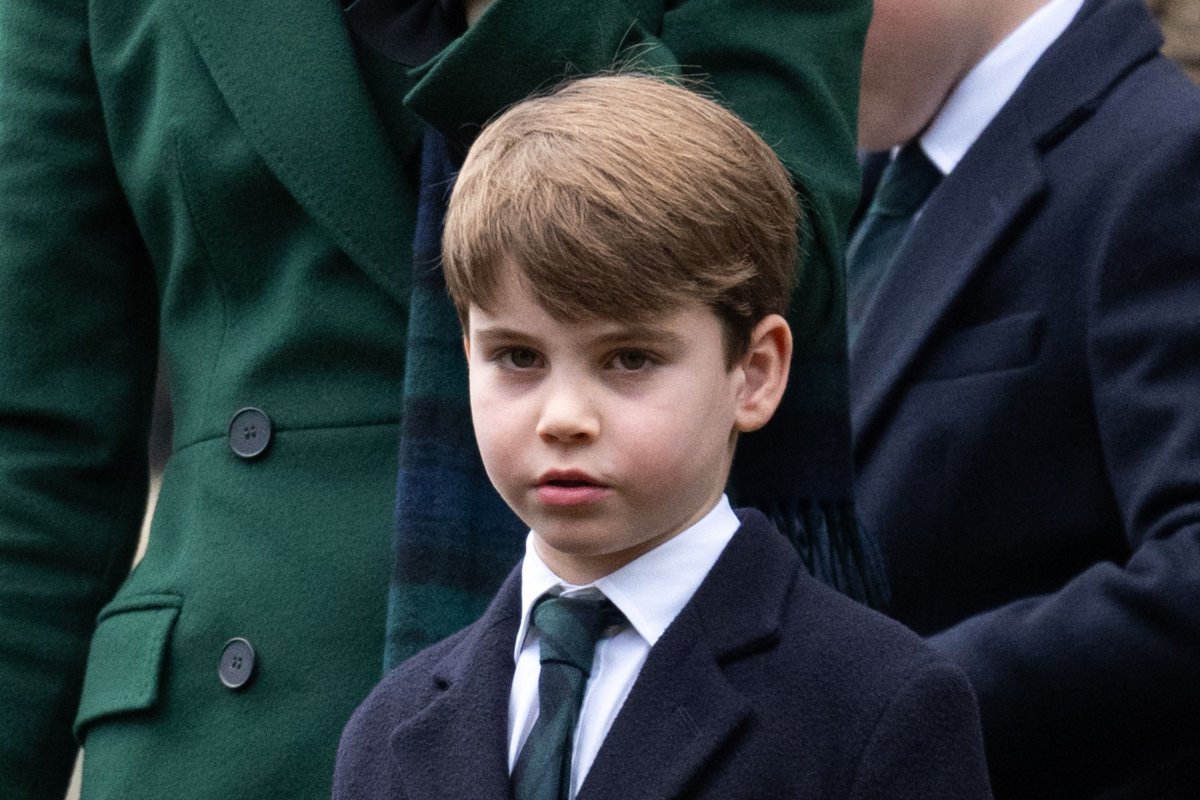 Prince Louis at Sandringham