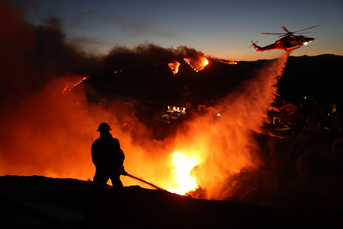 Fire personnel respond to homes destroyed 