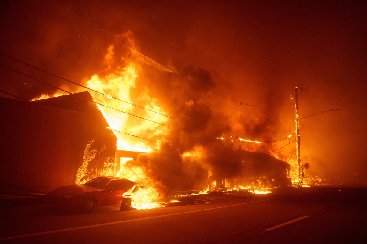 Incendios forestales en Los Ángeles