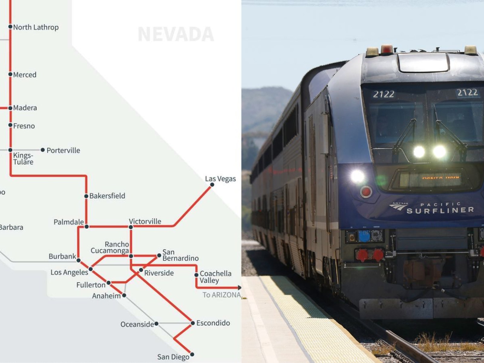 California High Speed Rail Route Map
