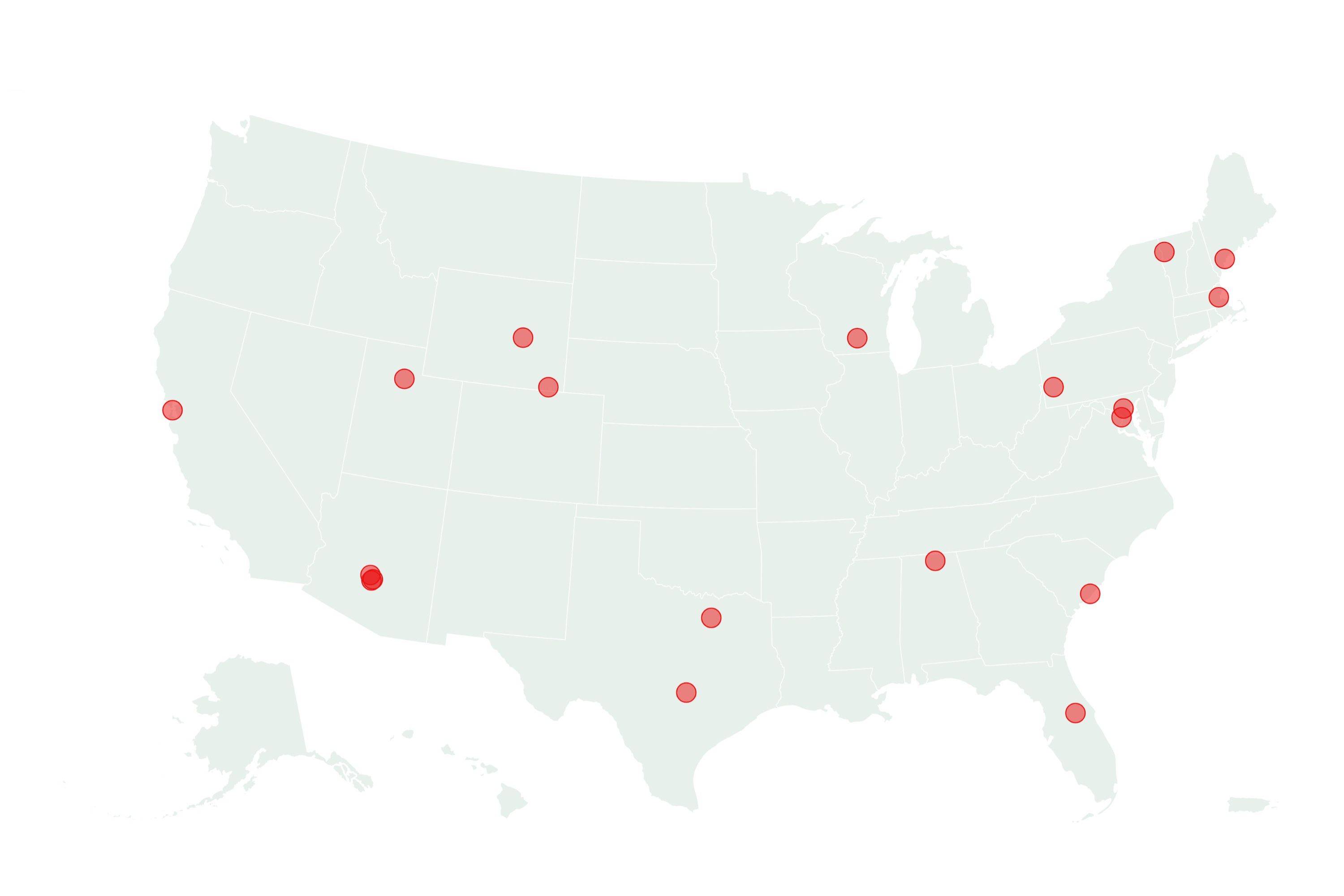 Map shows best US cities to find a job in 2025