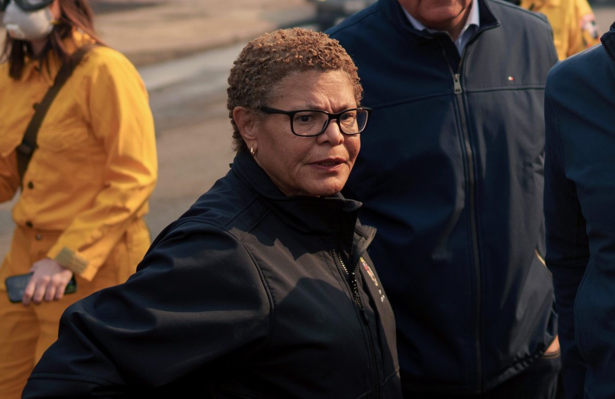 Karen Bass Let Me Finish Wildfire Exchange