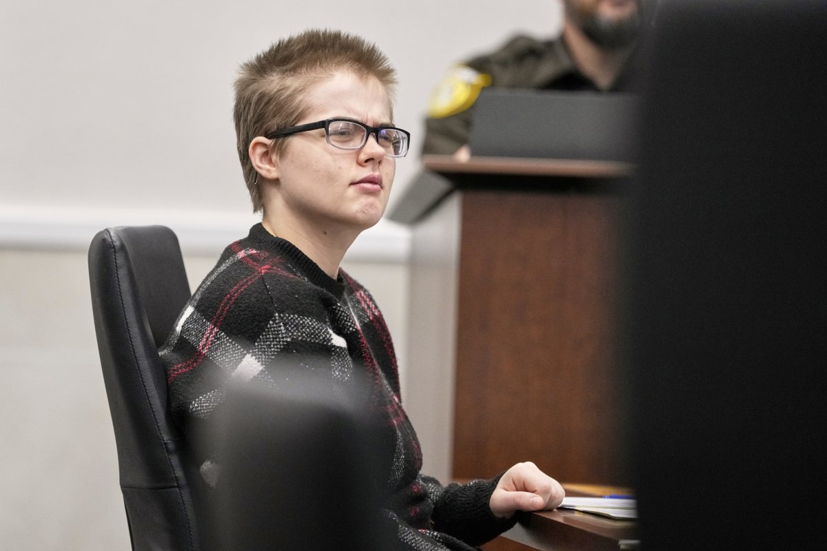 Morgan Geyser seen in court