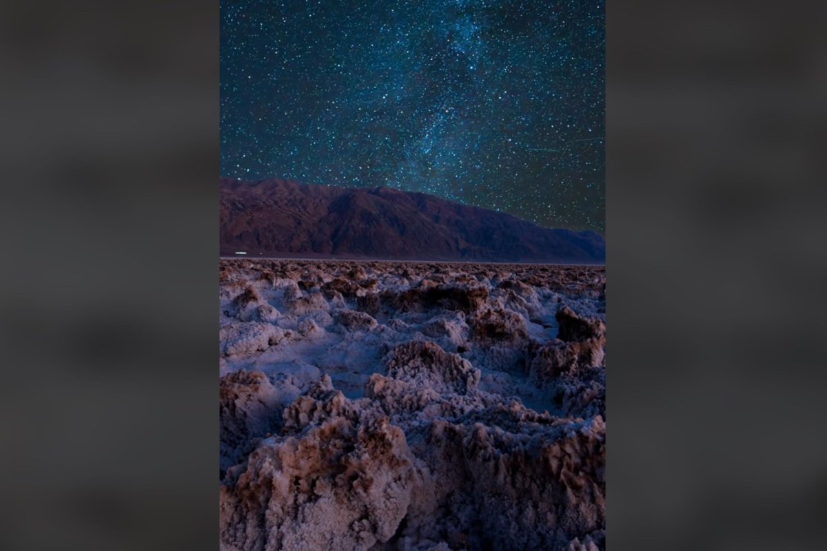 Milky Way at Death Valley National Park.