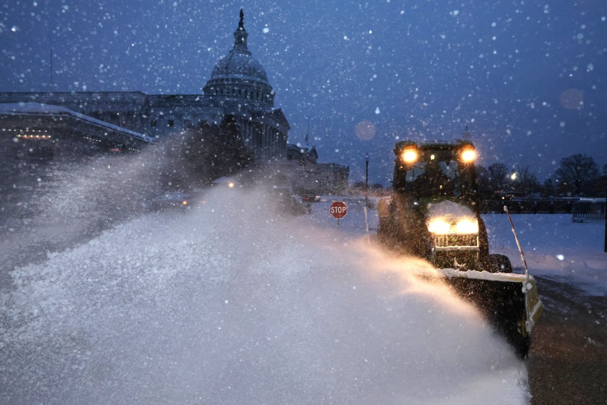 Capitol snow