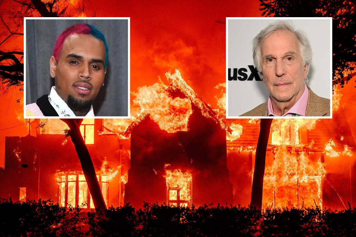 Chris Brown, Henry Winkler