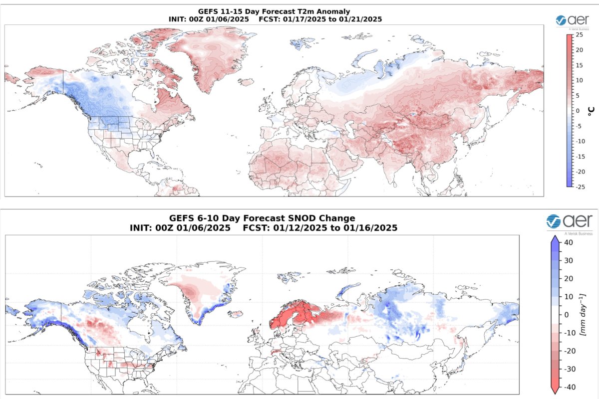 Forecast maps 