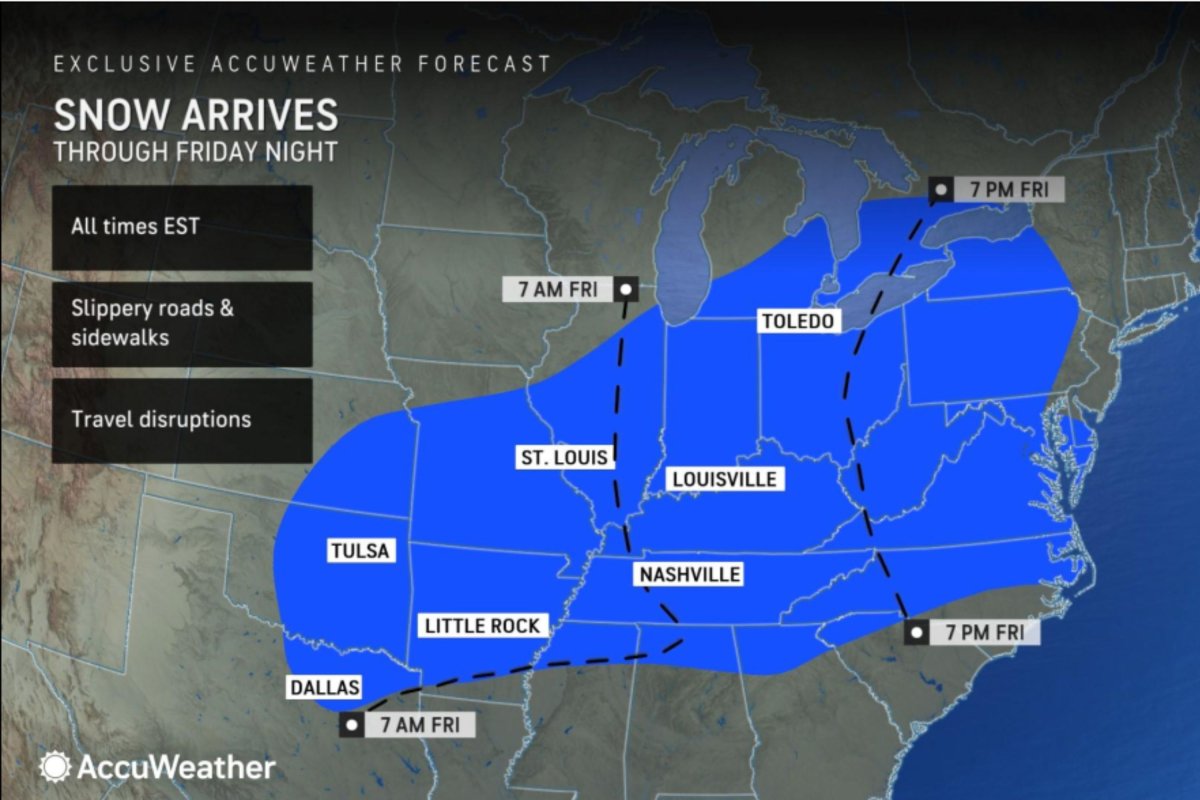 Snow map