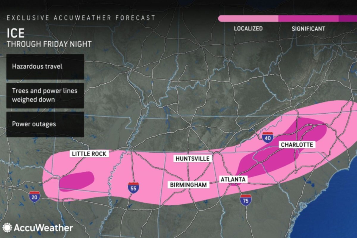 AccuWeather map 