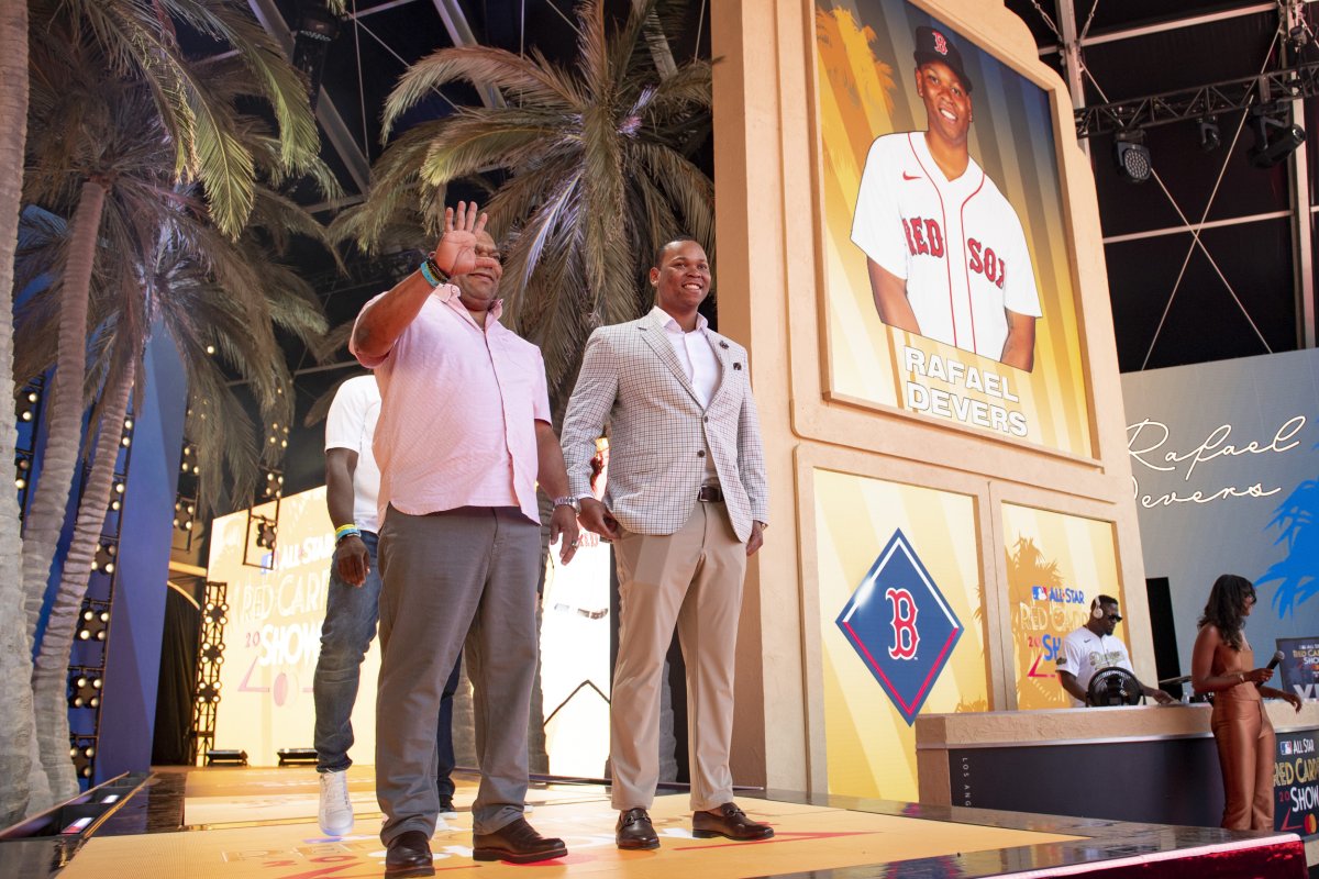 Rafael Devers Red Sox Fenway Fest