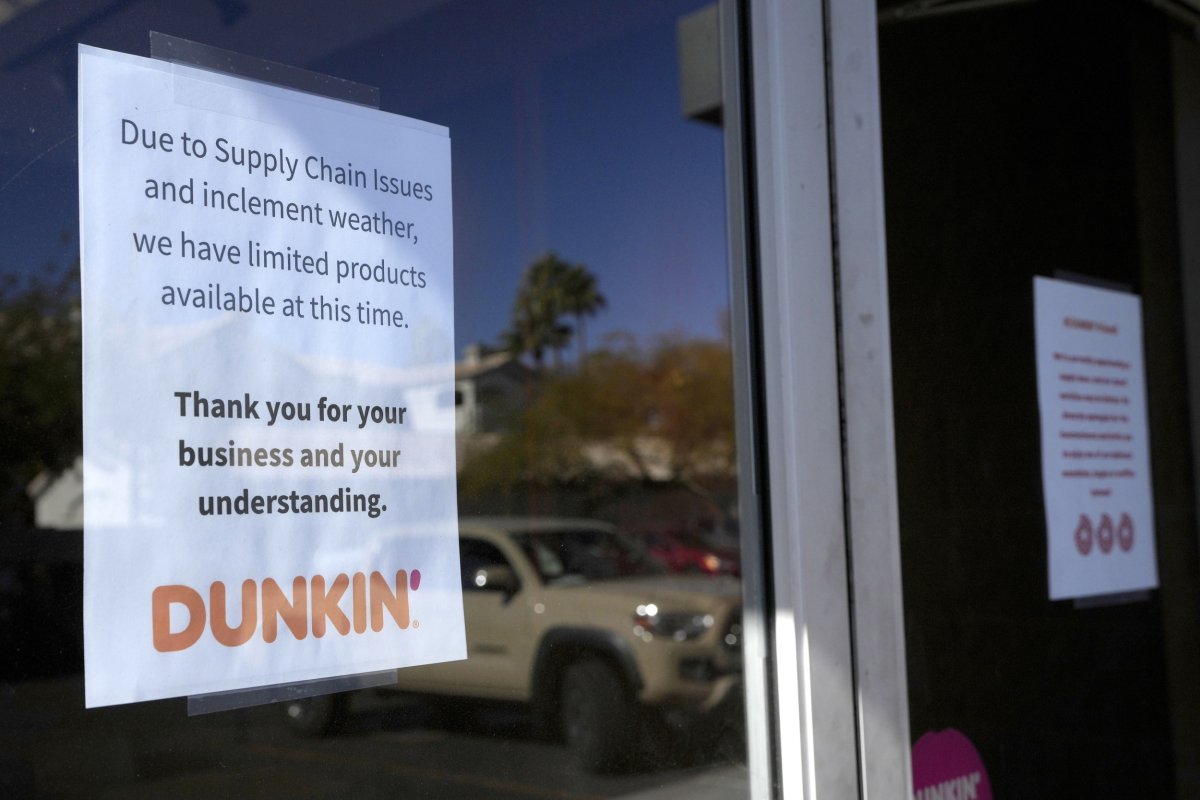 Dunkin signs