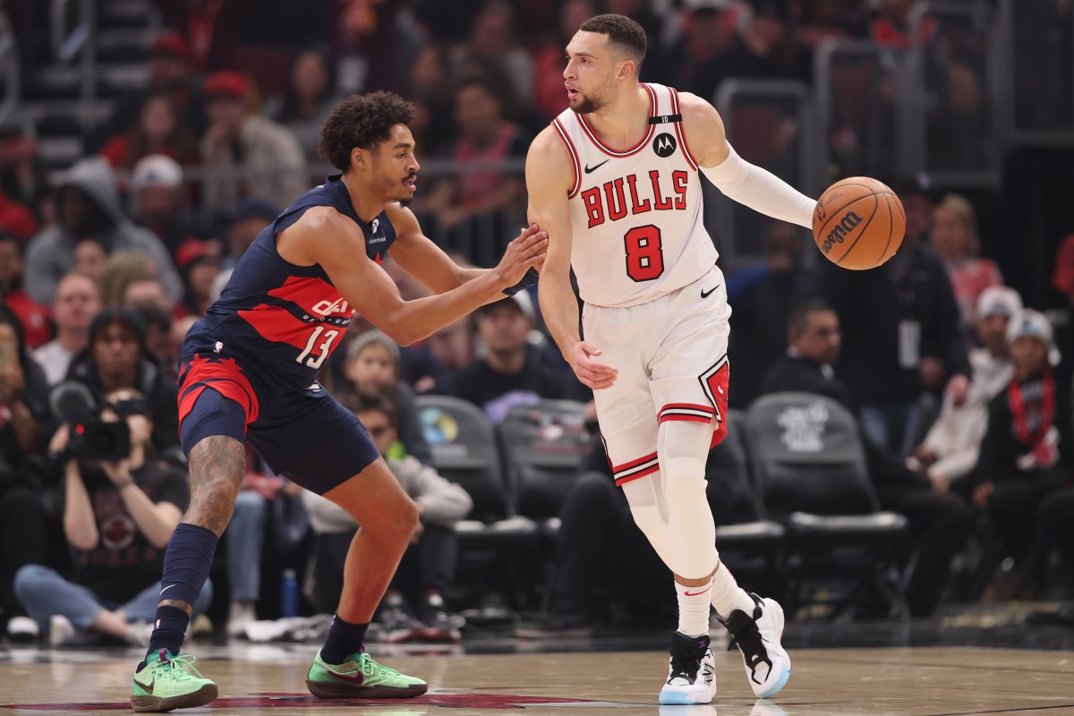 Zach LaVine Chicago Bulls Jordan Poole