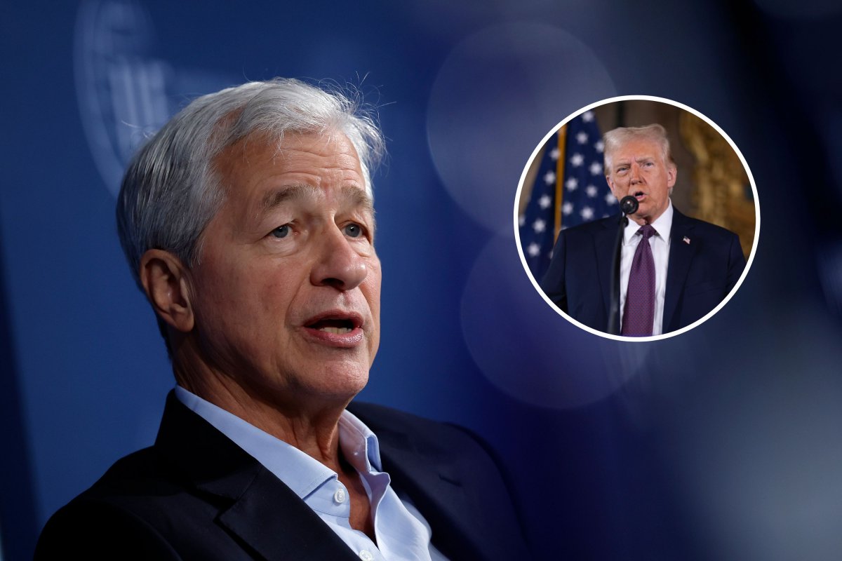 Jamie Dimon and Trump