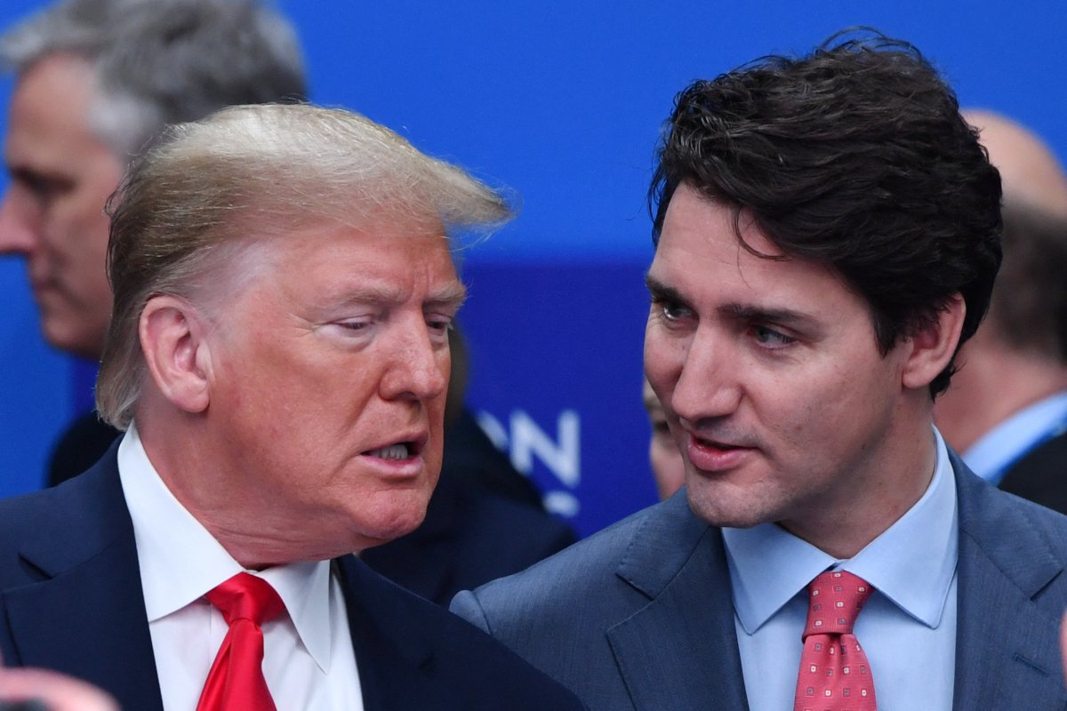 Donald Trump Justin Trudeau Trade