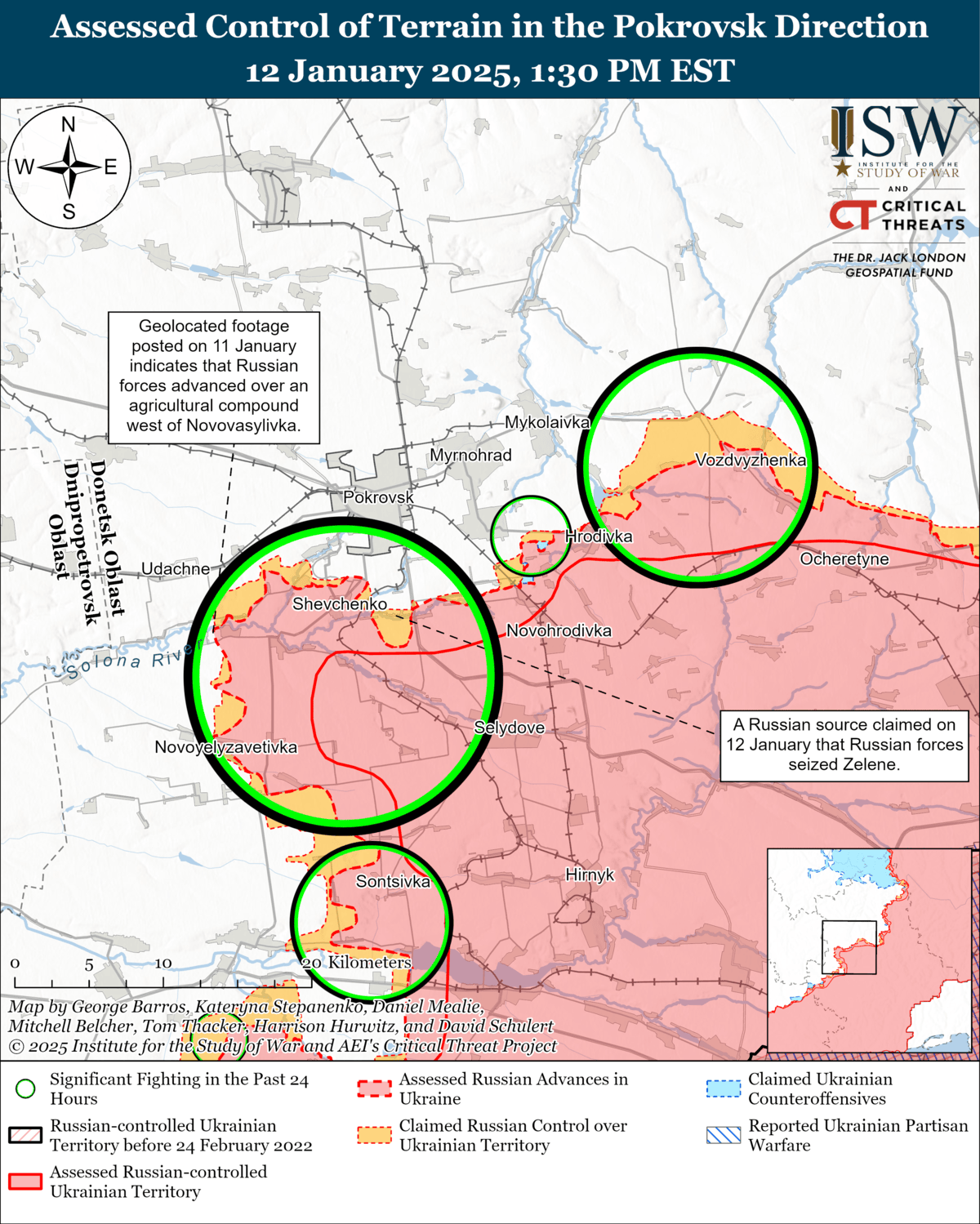 ISW Pokrovsk Sunday