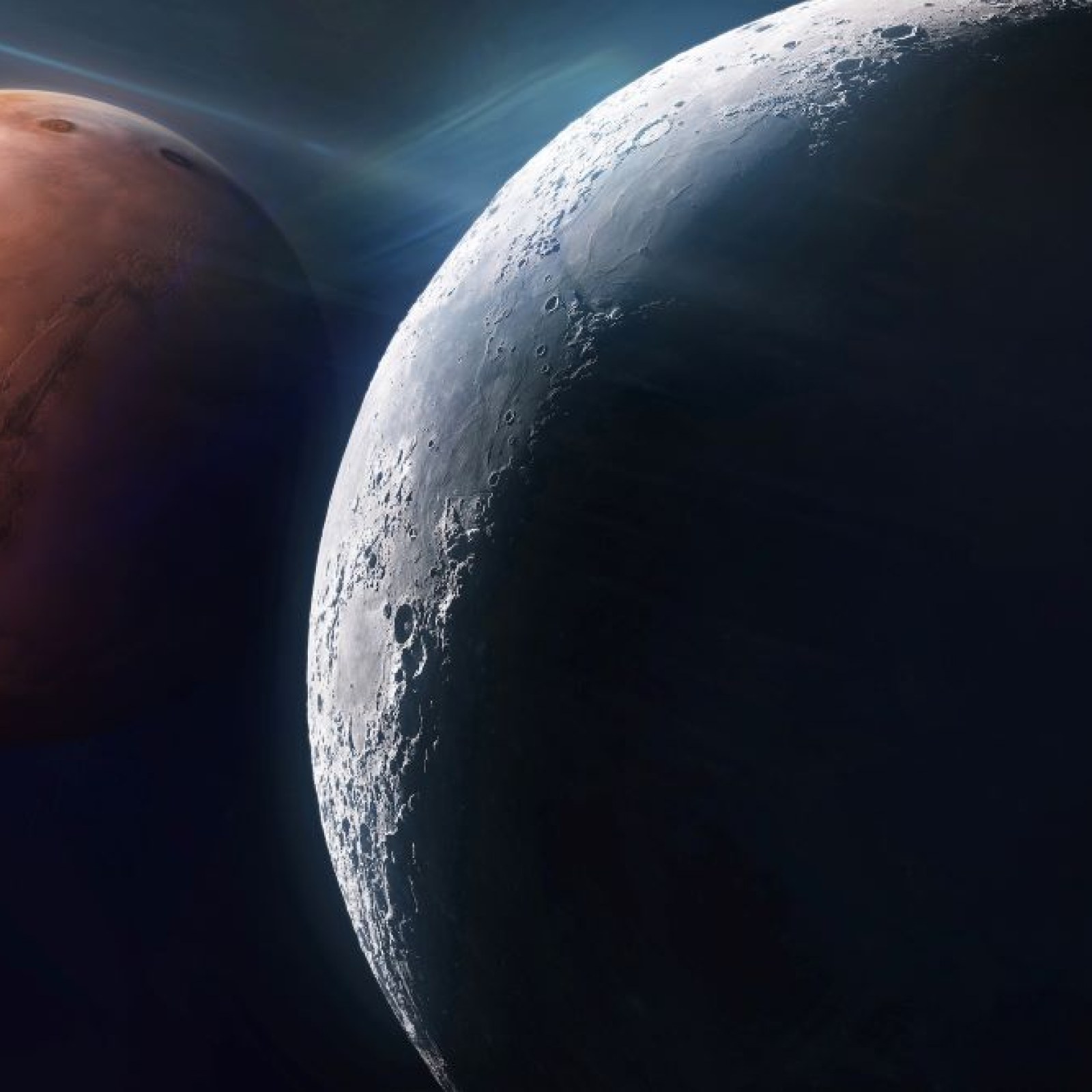 Mars Moon As Big As February 2025: Moon And Mars Conjunction