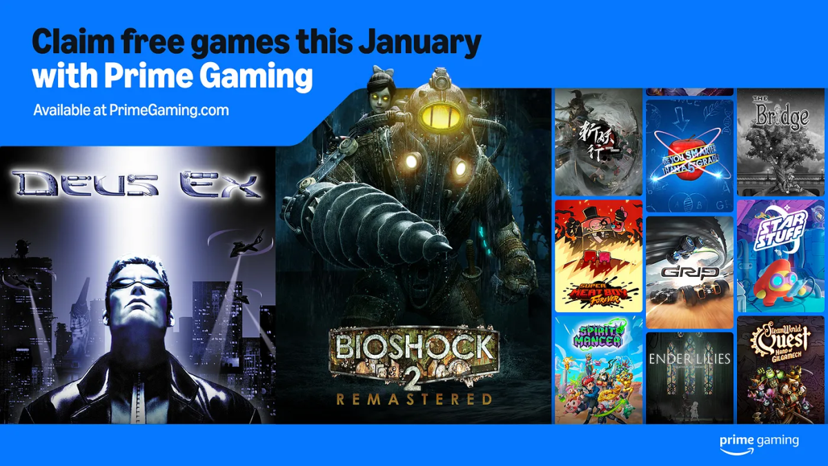 Prime Gaming January 2025