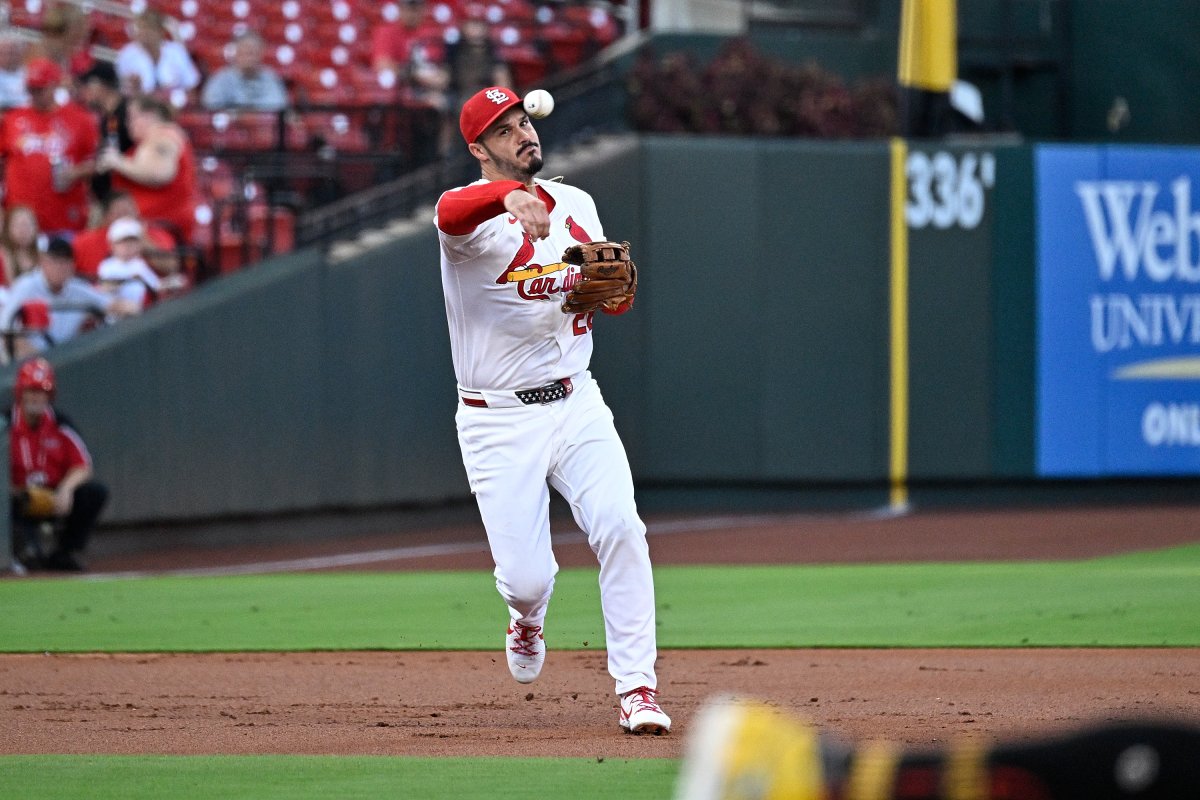 St Louis Cardinals infielder Nolan Arenado