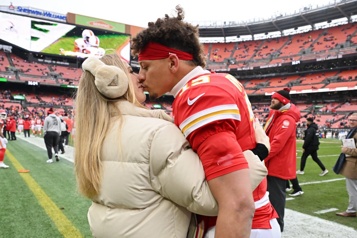 Patrick and Brittany Mahomes