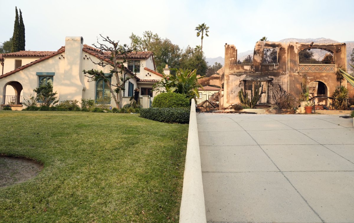 Los Angeles Wildfires Homes Saved