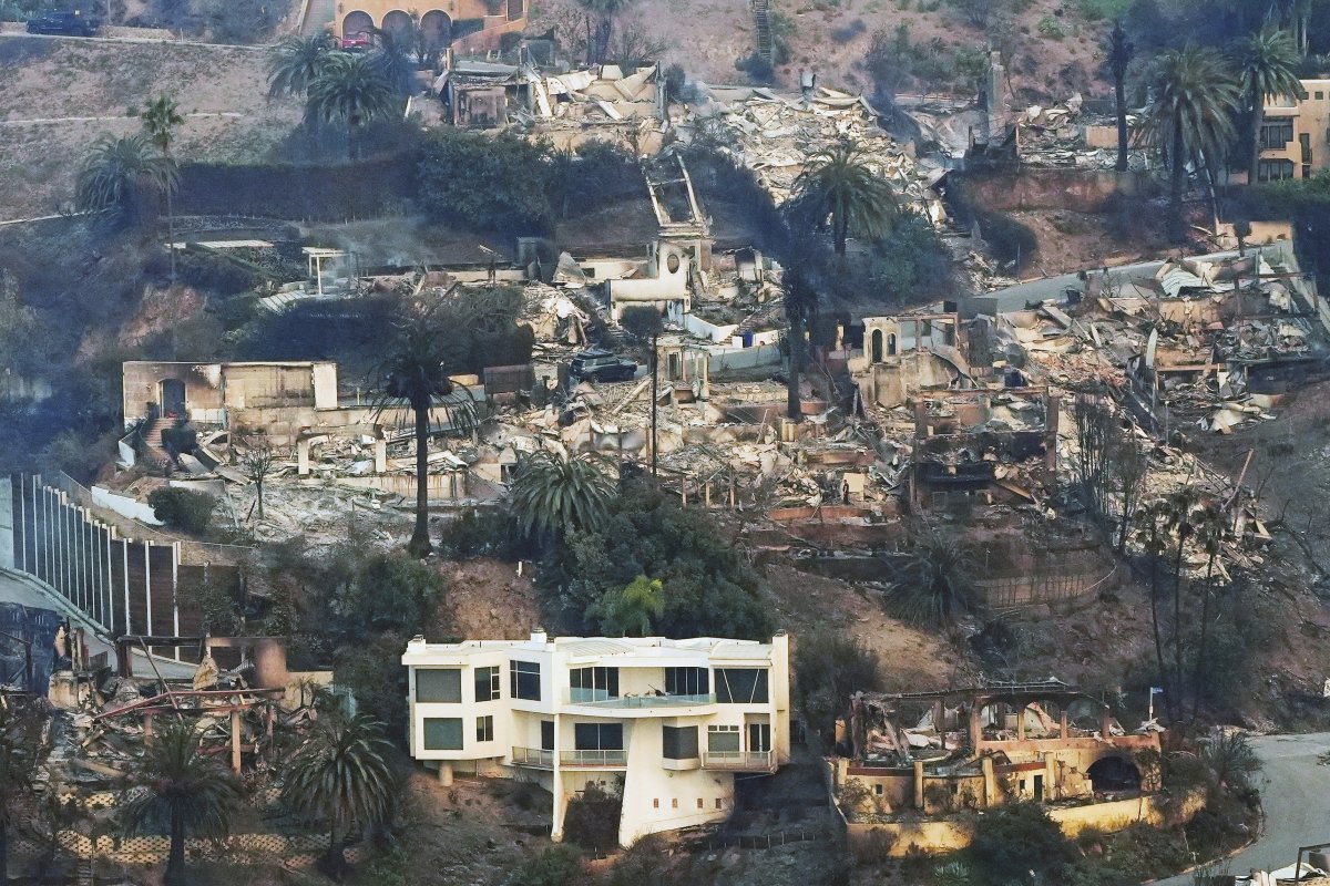 Los Angeles Wildfires Homes Saved