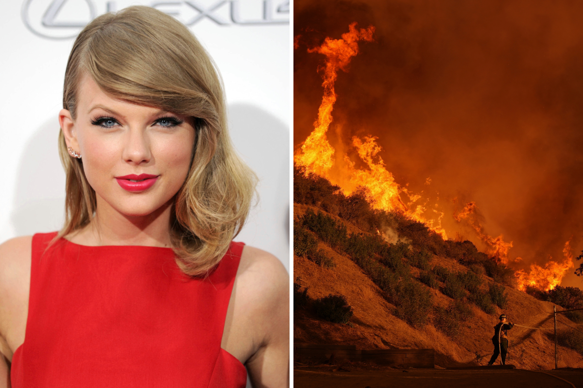 Taylor Swift Wildfires