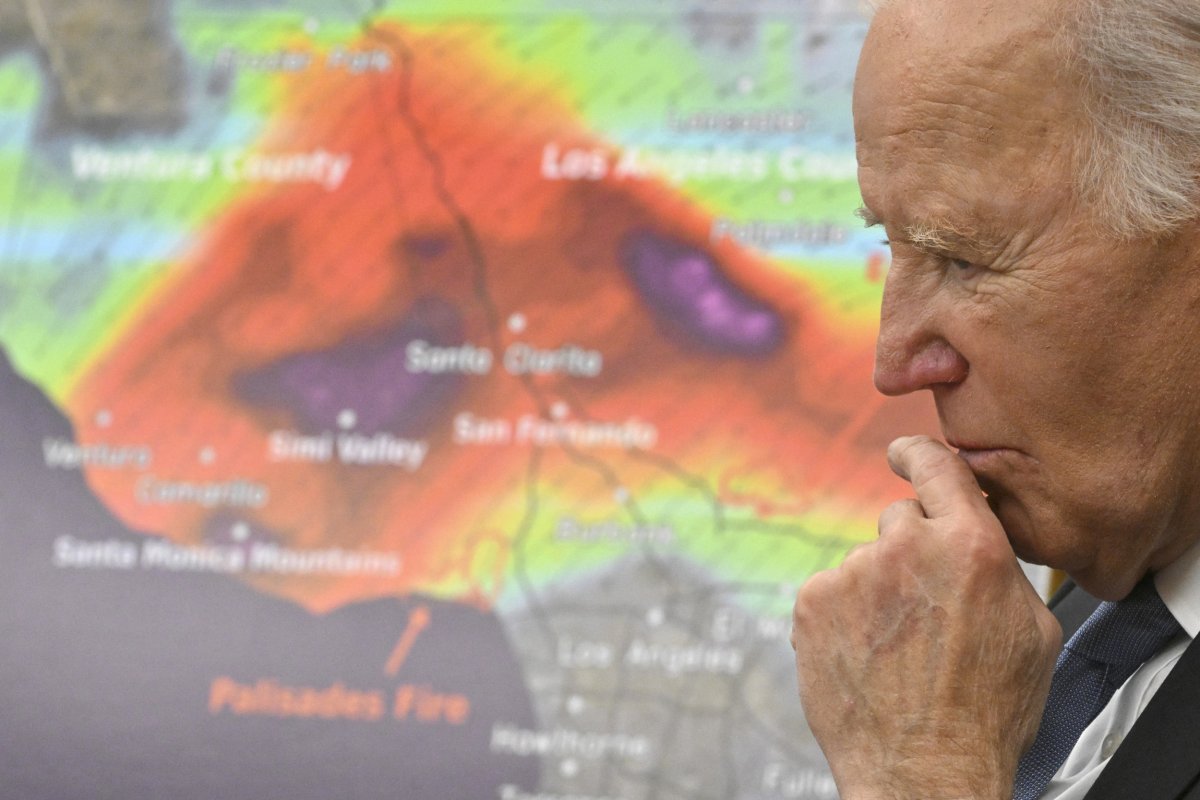 California Fires Joe Biden