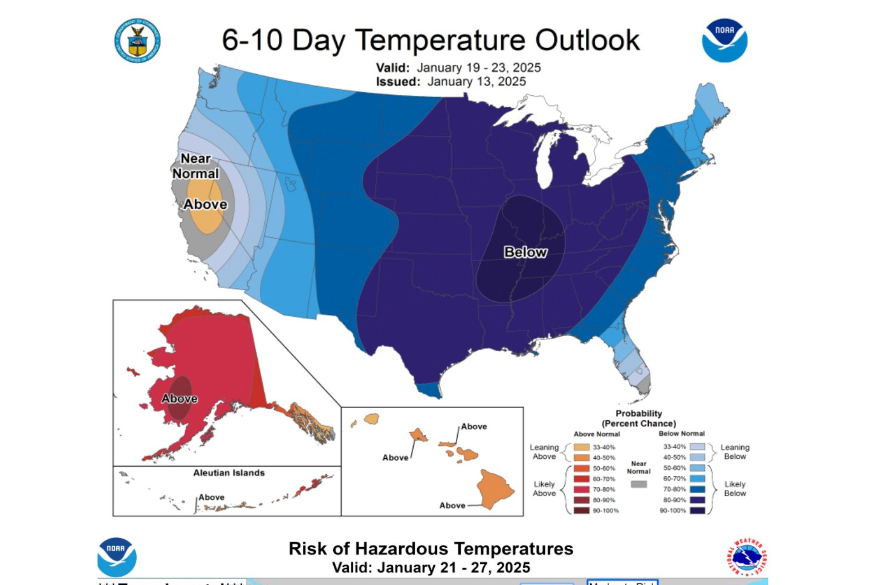 Map Shows Where Dangerously Cold Arctic Air Will Hit US This Month
