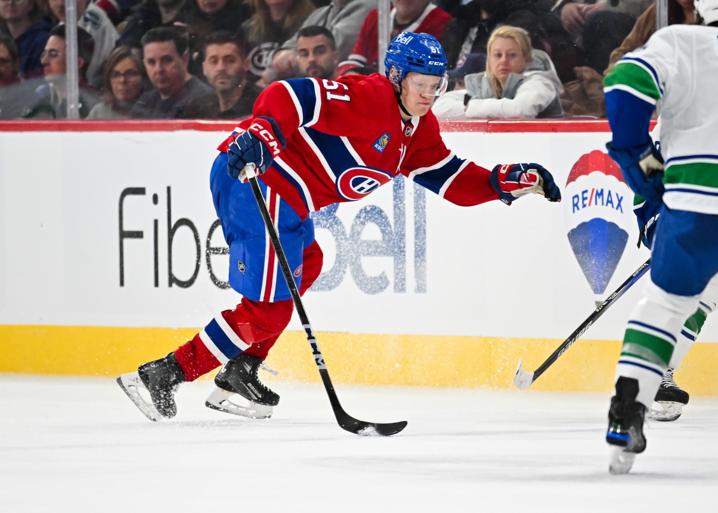 Montreal Canadiens' Emil Heineman Injured in Accident