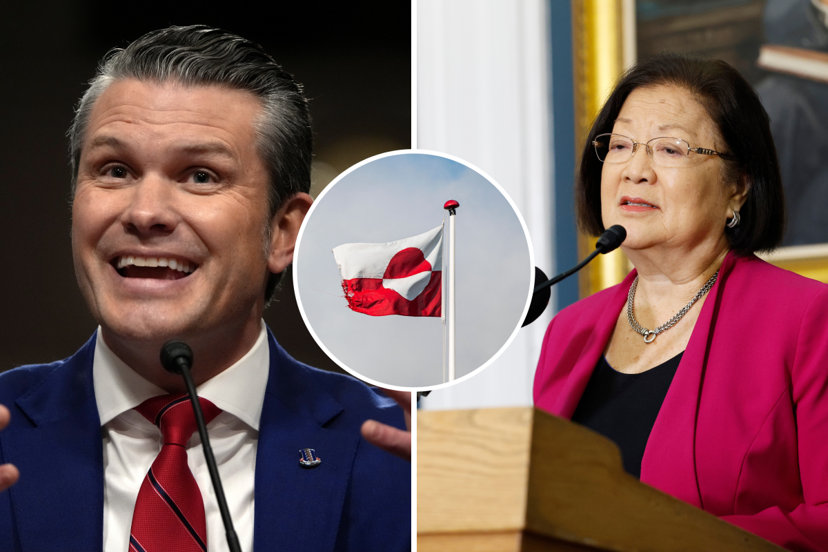 Hegseth, Hirono, Greenland