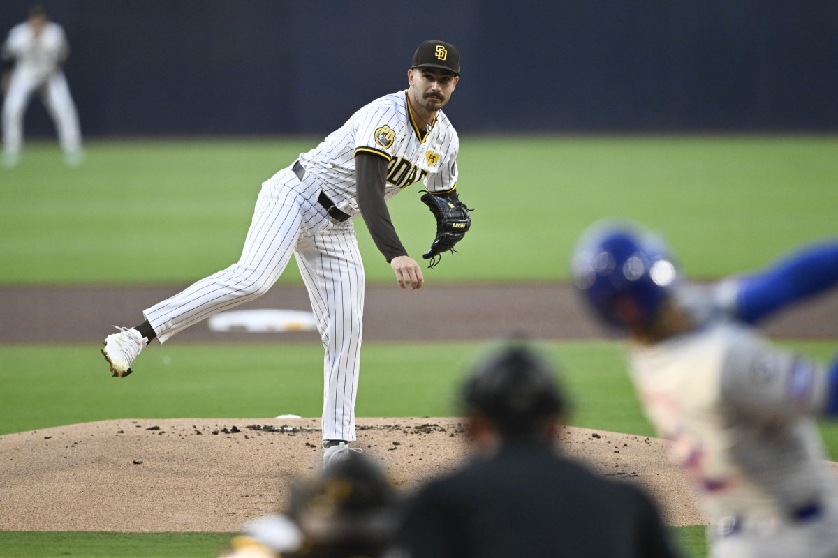 San Diego Padres pitcher Dylan Cease