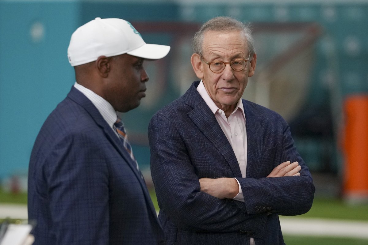 Dolphins Chris Grier and Stephen Ross